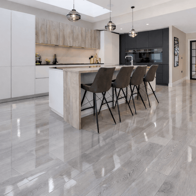 Konig Essence Pro Pearl Oak Gloss 12mm (Laminate Flooring) - Wood Floor Store