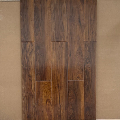 Konig Essence Pro Walnut Gloss 12mm (Laminate Flooring) - Wood Floor Store