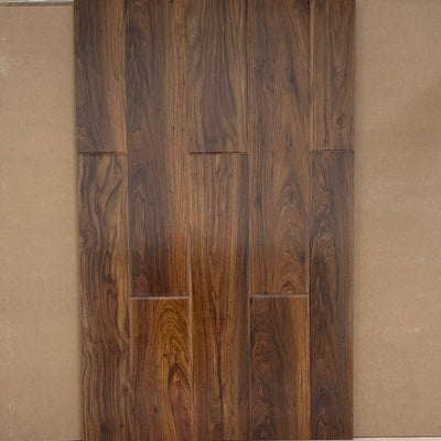 Konig Essence Pro Walnut Gloss 12mm (Laminate Flooring) - Wood Floor Store