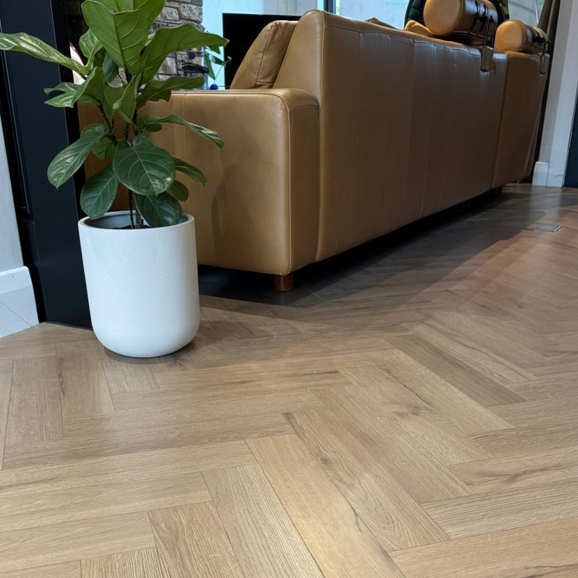 Konig Prestige Forest Oak Herringbone - Wood Floor Store