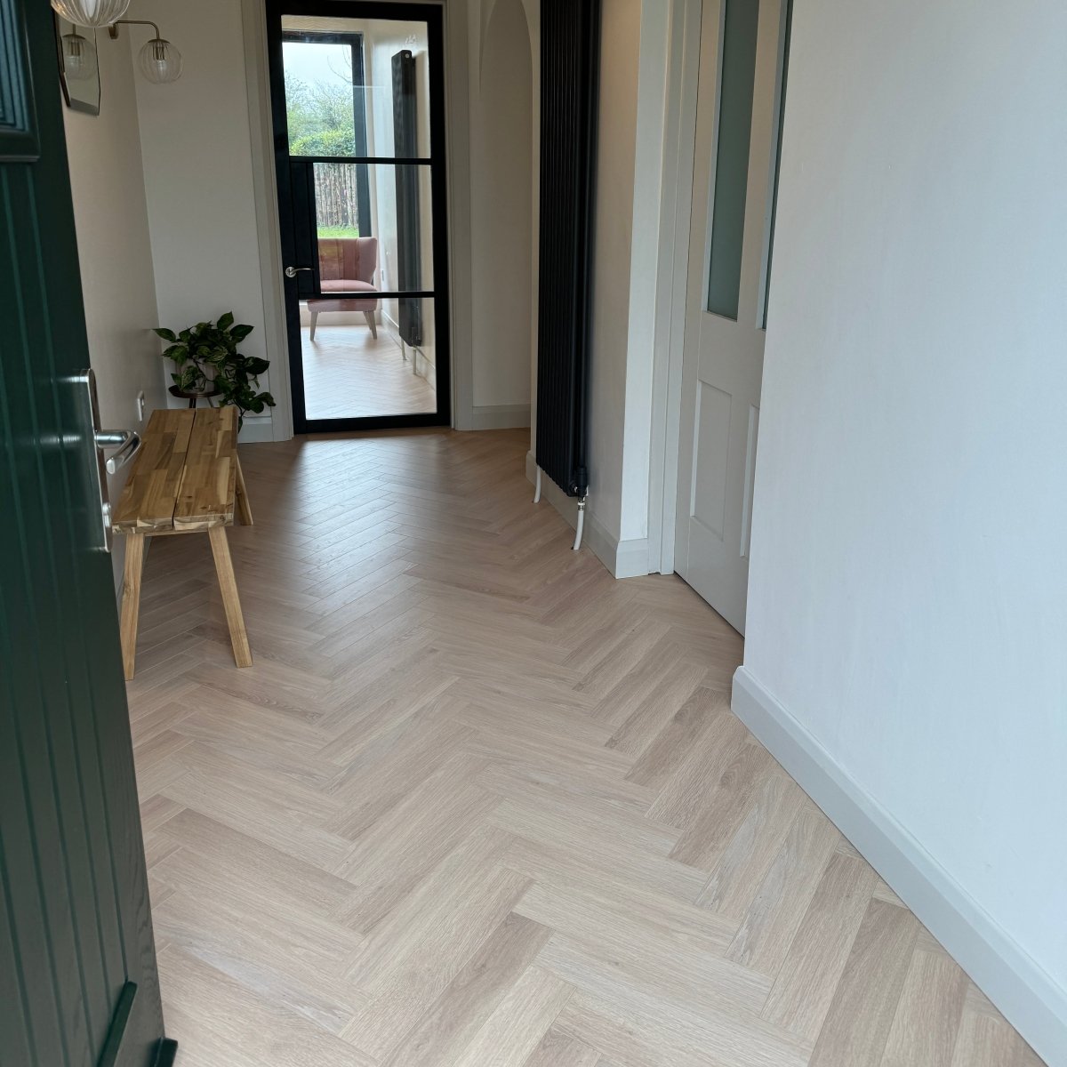 Konig Prestige Light Oak Herringbone - Wood Floor Store