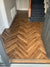 Konig Prestige Lightly Smoked Oak Herringbone - Wood Floor Store