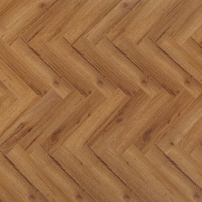 Konig Prestige Oak Robust Fumed Herringbone (Laminate Flooring) - Wood Floor Store