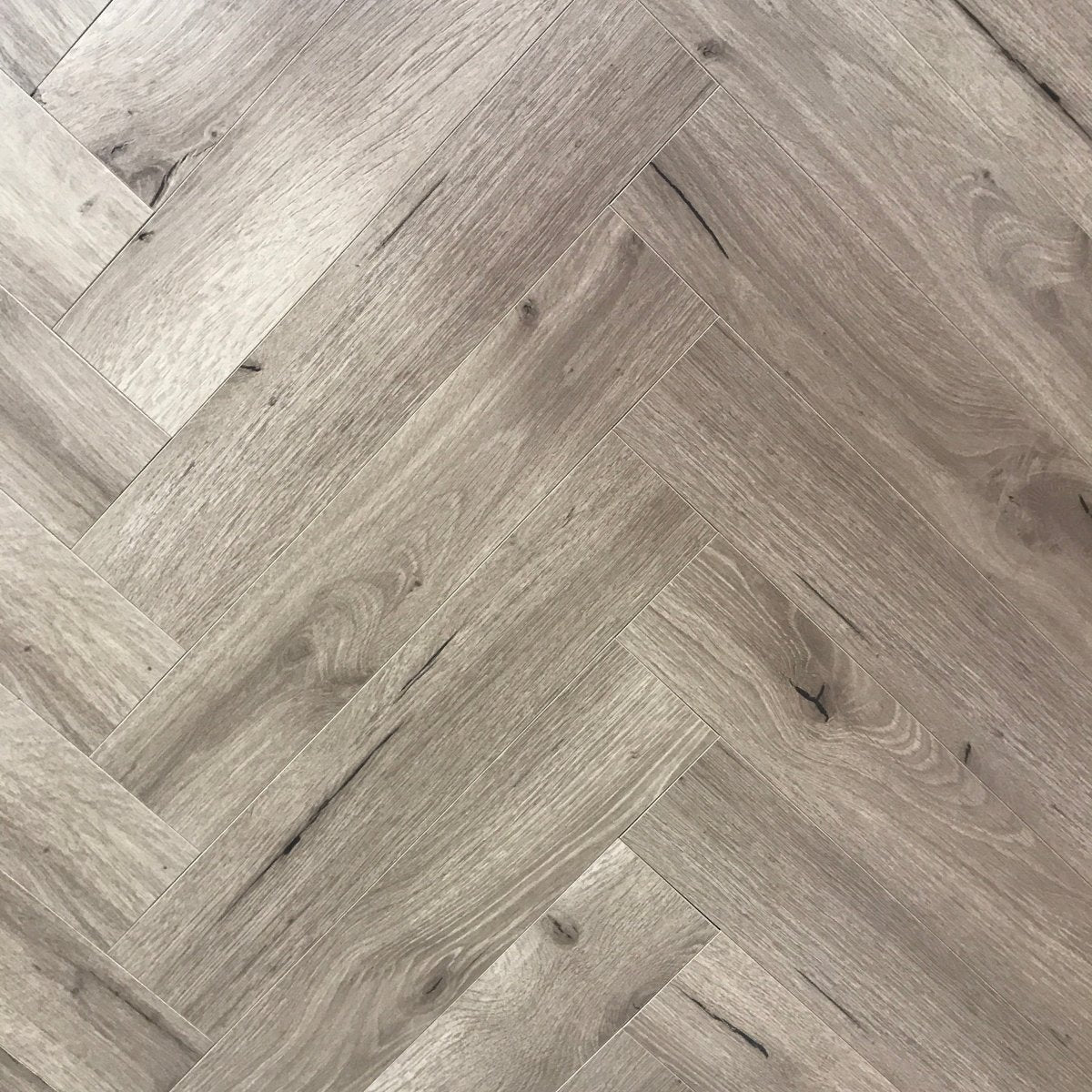 Konig Prestige Pale Oak Robust Herringbone - Wood Floor Store