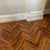 Konig Prestige Rich Walnut Herringbone - Wood Floor Store