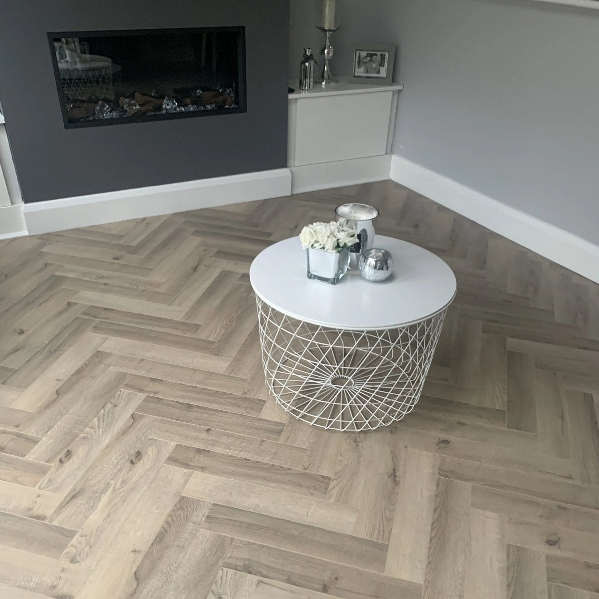 Konig Prestige Rustic Oak Herringbone - Wood Floor Store