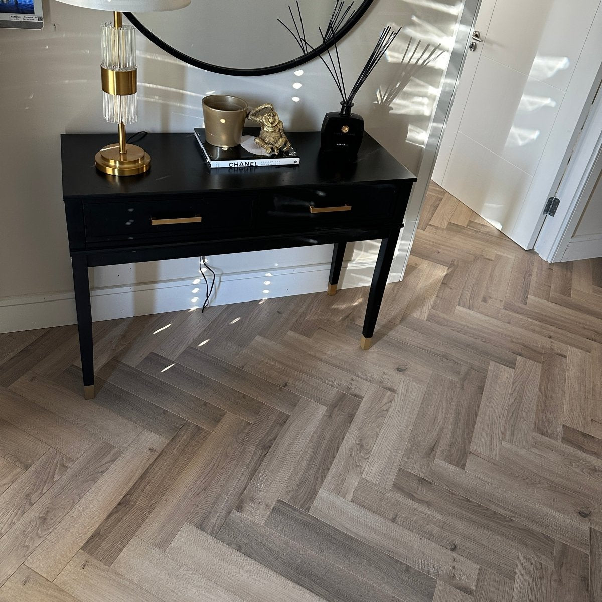 Konig Prestige Rustic Oak Herringbone - Wood Floor Store