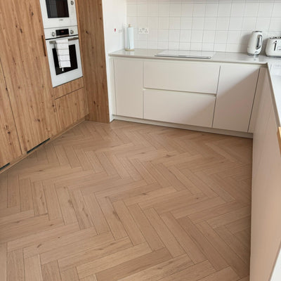 Konig Prestige Sahara Oak Herringbone - Wood Floor Store