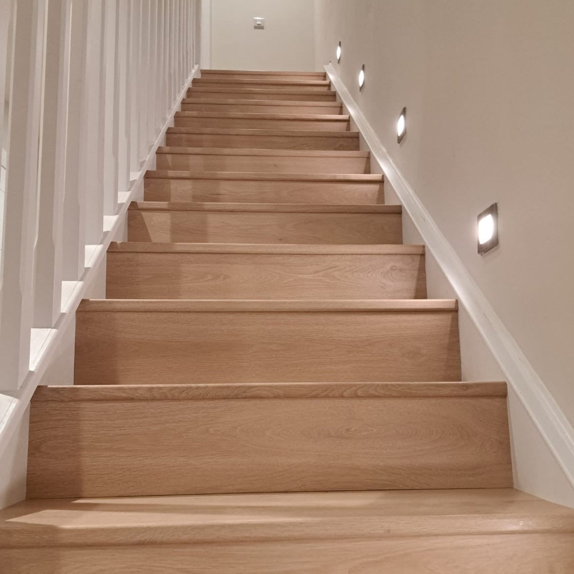 Light Oak 12mm Stair Nosing - Wood Floor Store