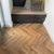 Oak Robust Fumed Herringbone - Wood Floor Store