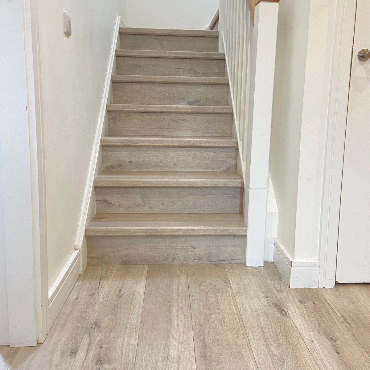 Rustic Oak 12mm Stair Nosing - Wood Floor Store