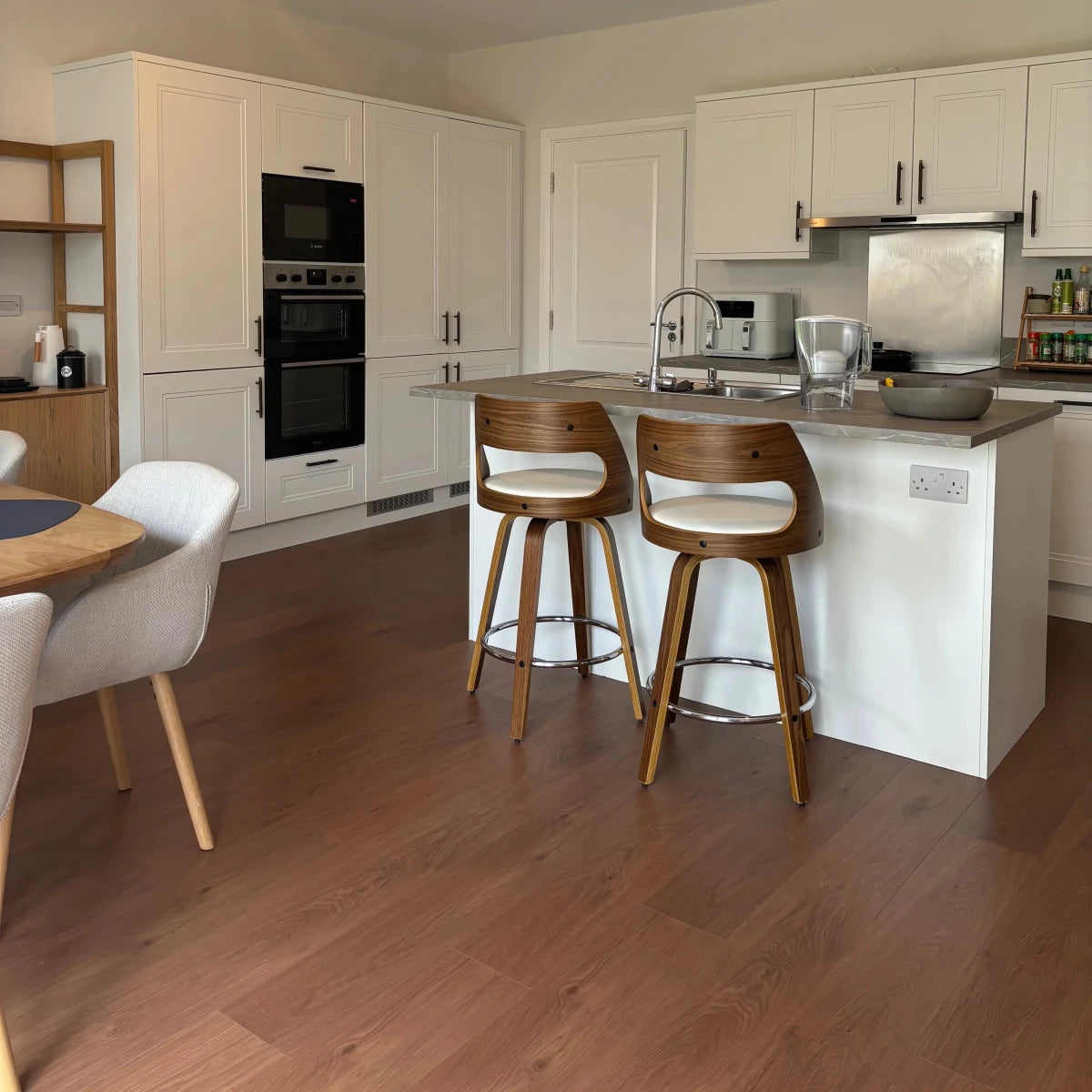 Sample of Midnight Oak 12mm - Wood Floor Store