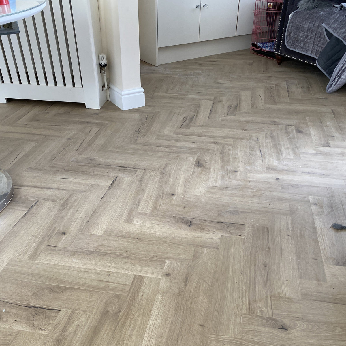 Konig Prestige Pale Oak Robust Herringbone