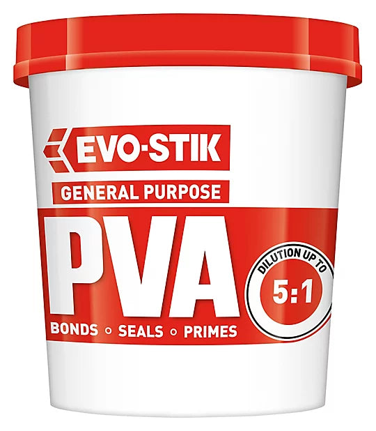 Evo -Stik PVA Glue (1 Litre)